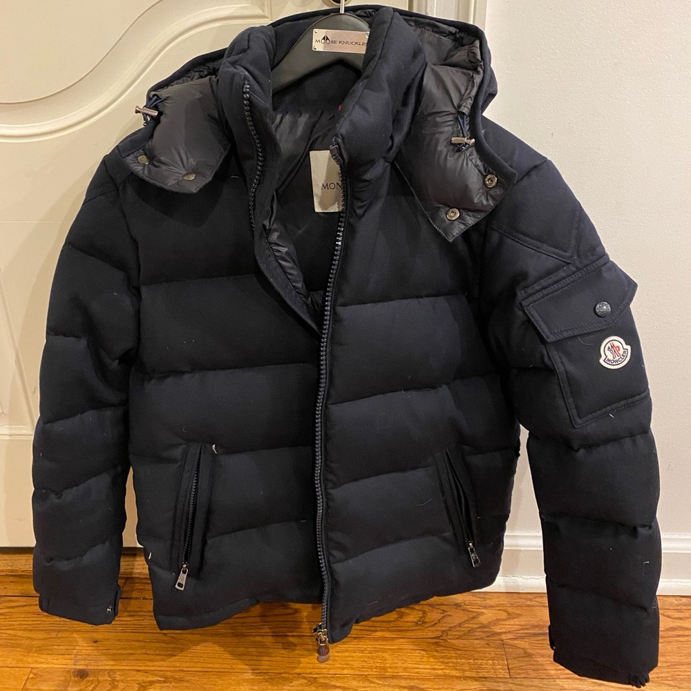 Moncler Montgenevre Navy SZ 2 / Small $1,980 Like New
